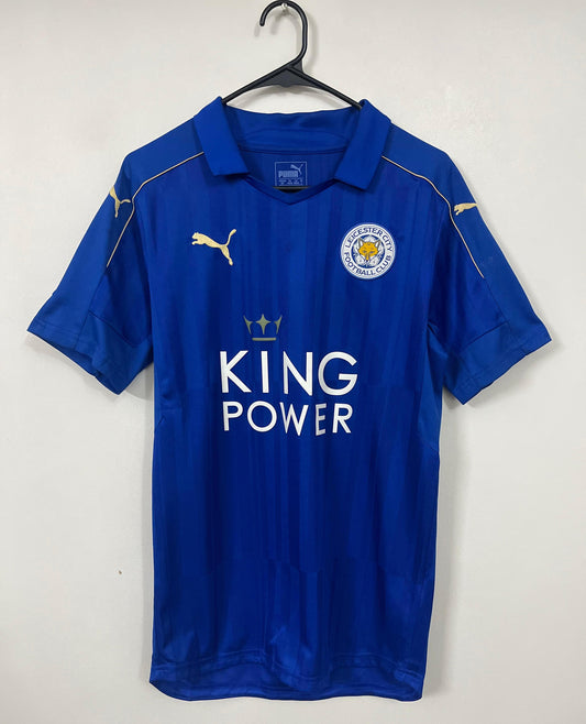 Leicester City home football shirt 2016-17, S size