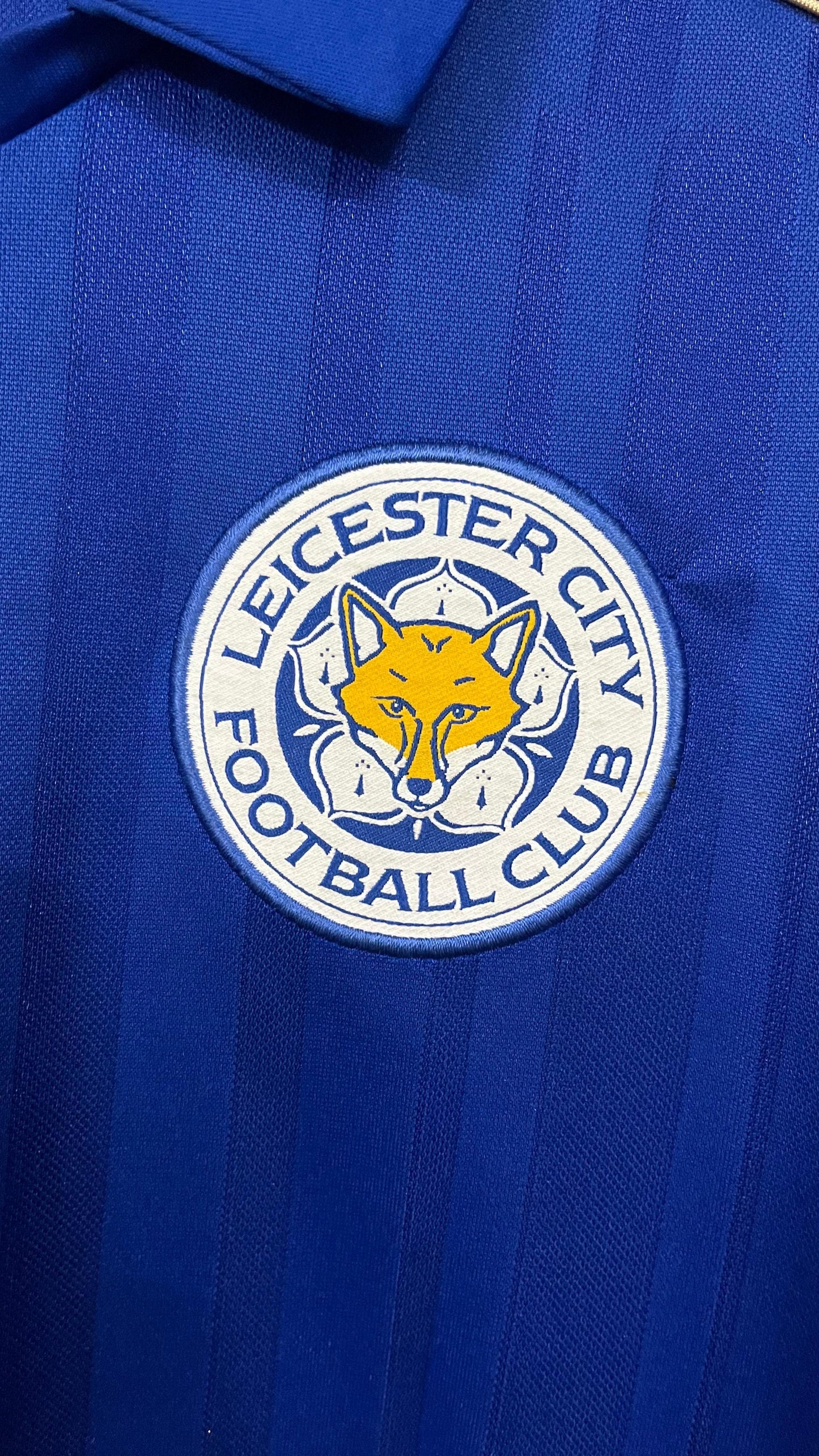 Leicester City home football shirt 2016-17, S size