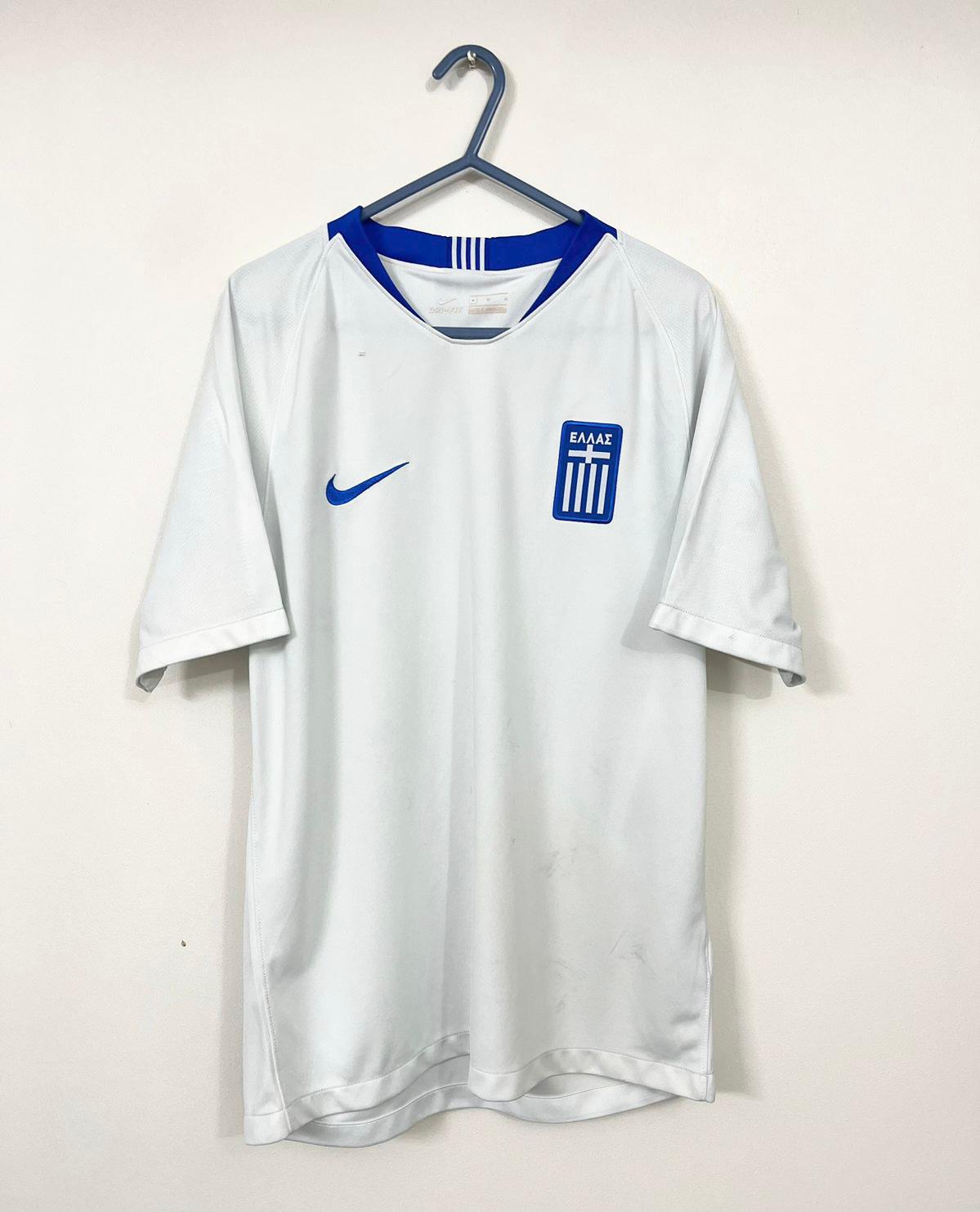 Greece 2018 home shirt, M size