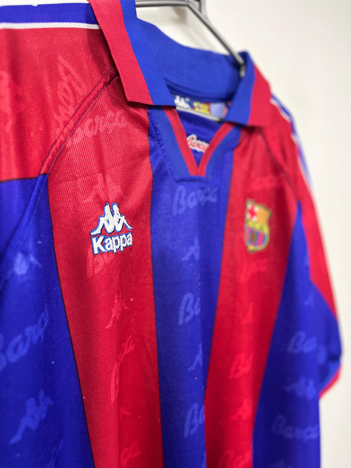 FC Barcelona 1995-97 home shirt, Luis Figo 7, M size