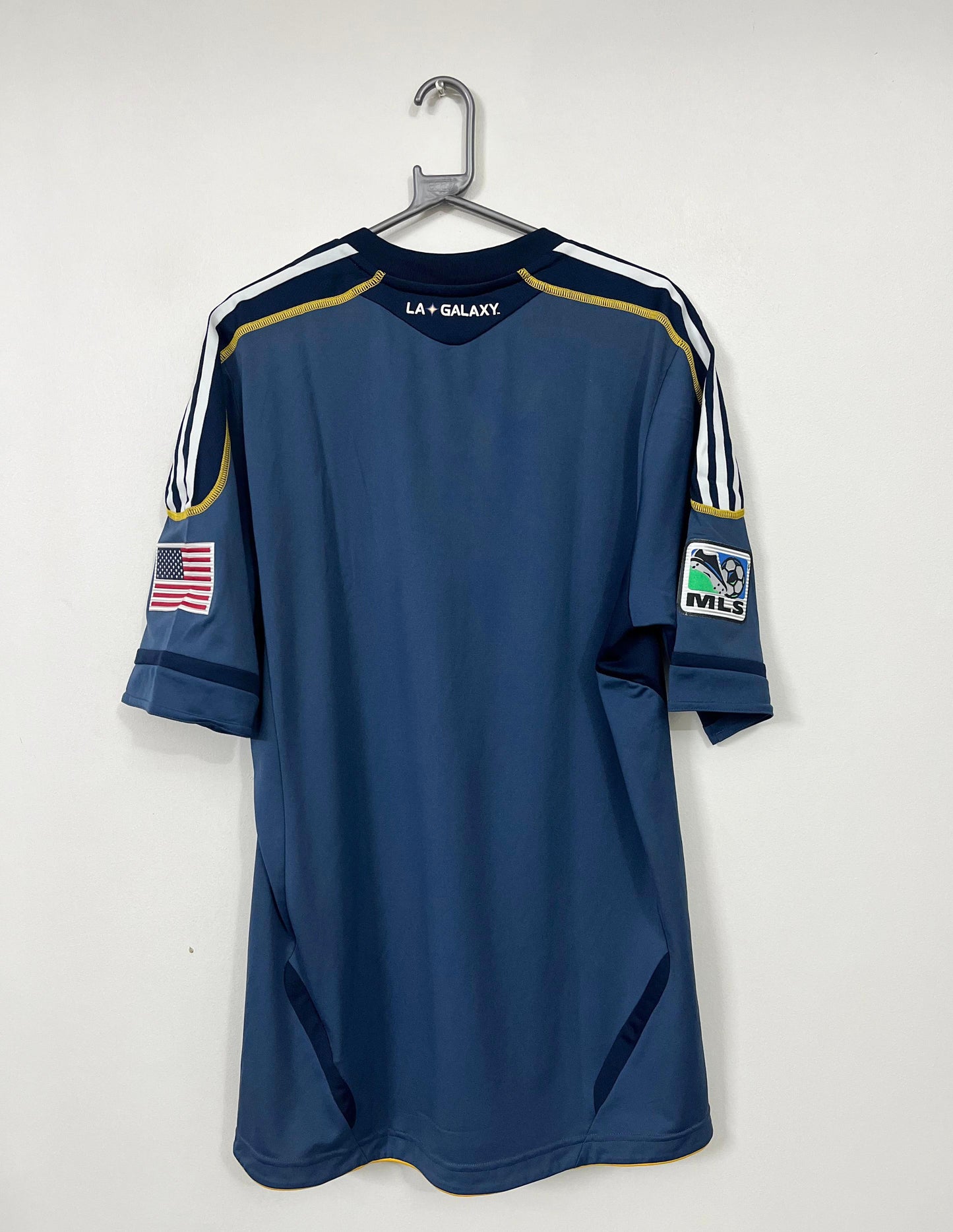 LA Galaxy 2011 Adizero away shirt, L size , player version