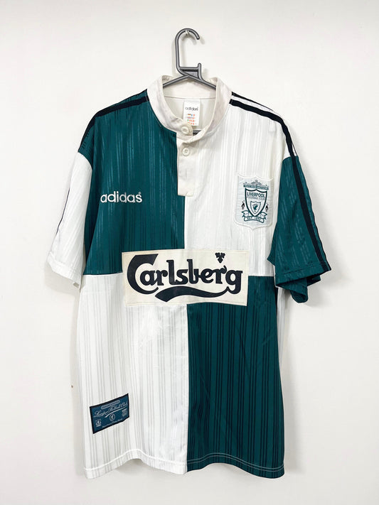 Liverpool 1995-96 Away shirt, L size