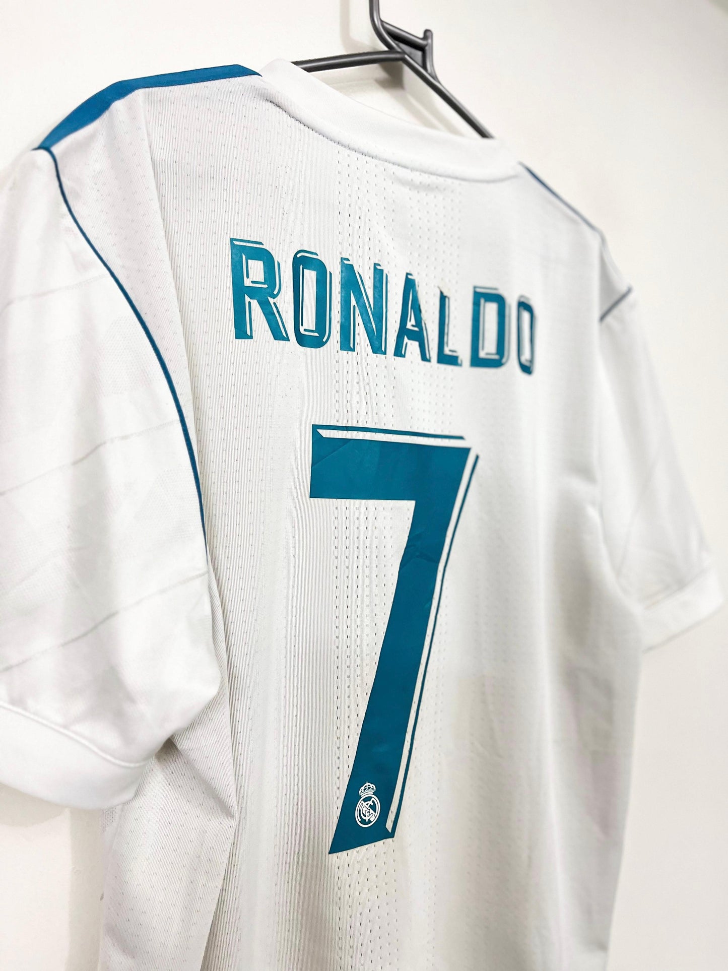 Real madrid Adizero 2017-18 home , Cristiano Ronaldo L Size