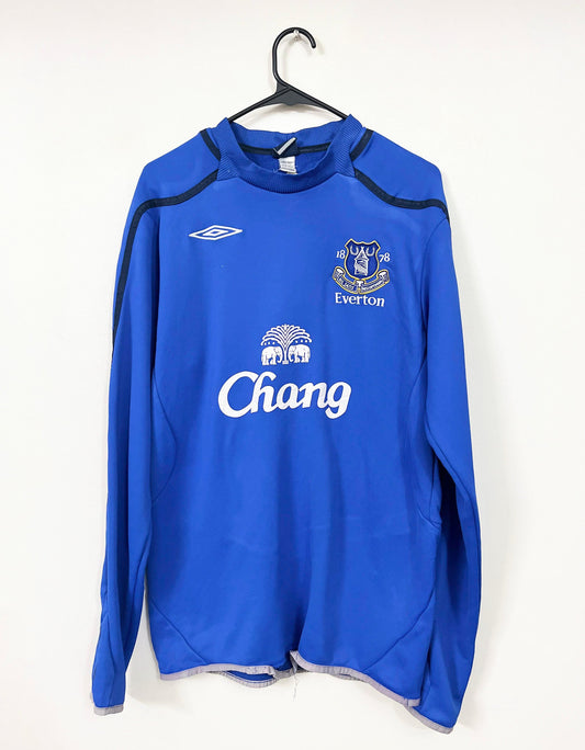 Everton vintage training jumper, L size