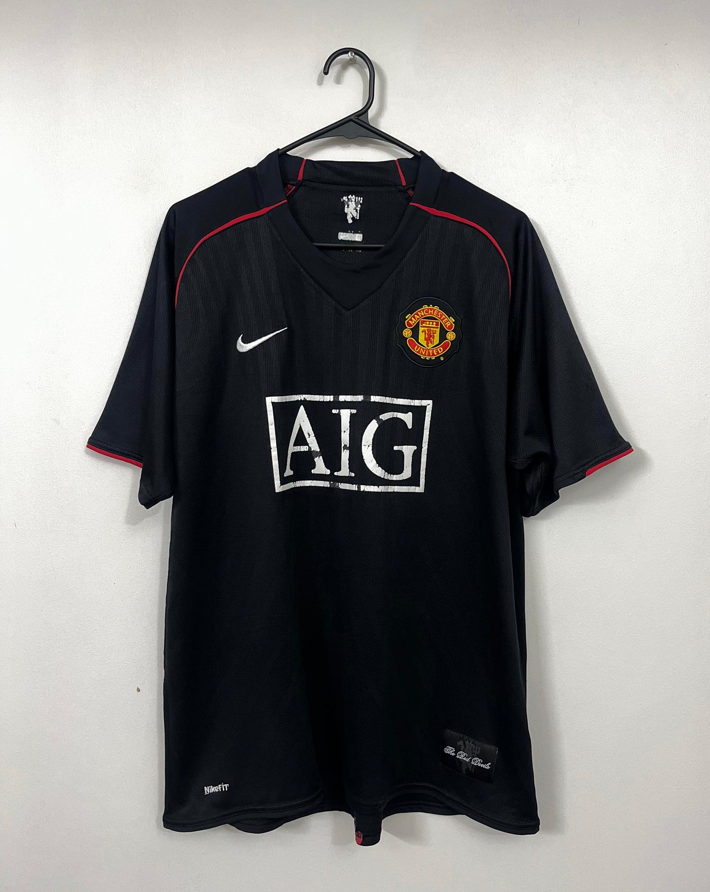 Manchester United 2007-08 third shirt,L size