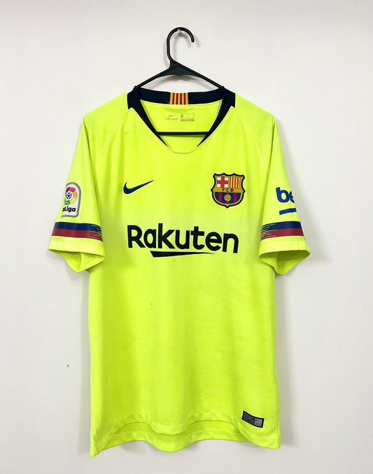 FC Barcelona 2018-19 away shirt, L size