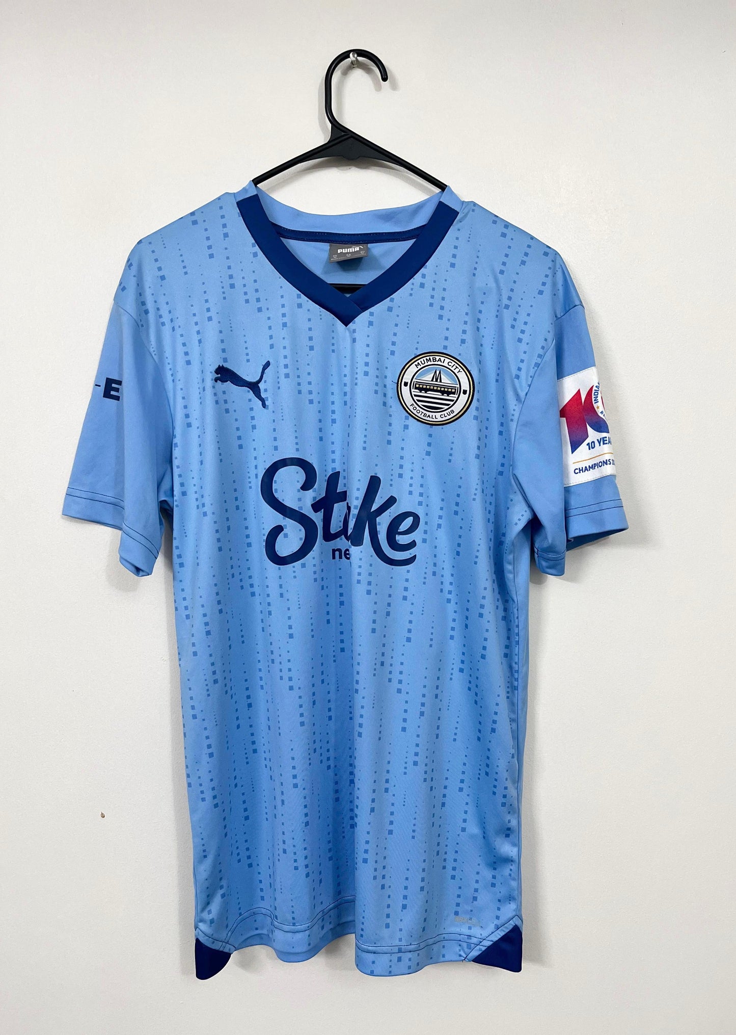 Mumbai city fc 2023-24 match worn/ match issue shirt, M size