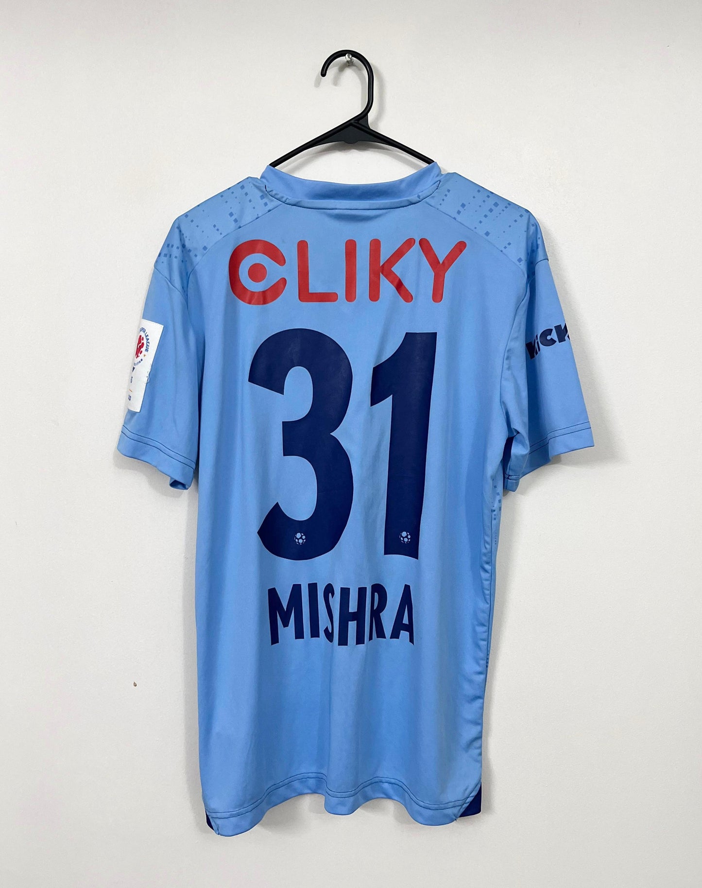 Mumbai city fc 2023-24 match worn/ match issue shirt, M size