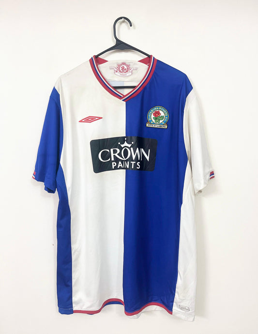 Blackburn Rovers 2009-10 home shirt, XL size