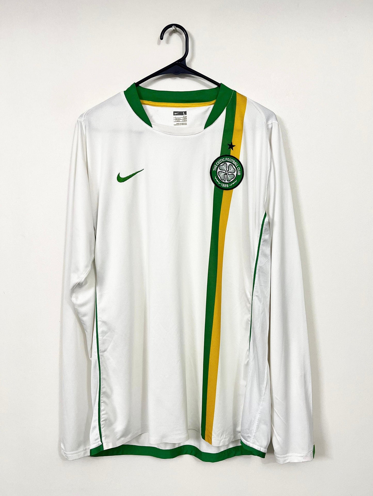 Celtic fc 2006-07 player issue LS L size