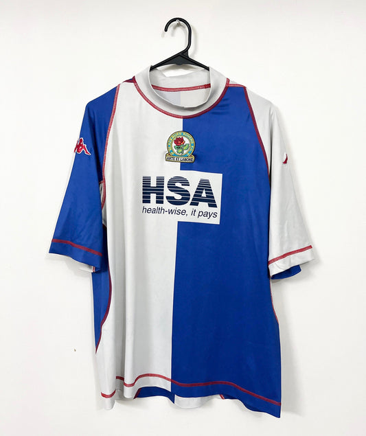 Blackburn Rovers 2003-04 L size home shirt