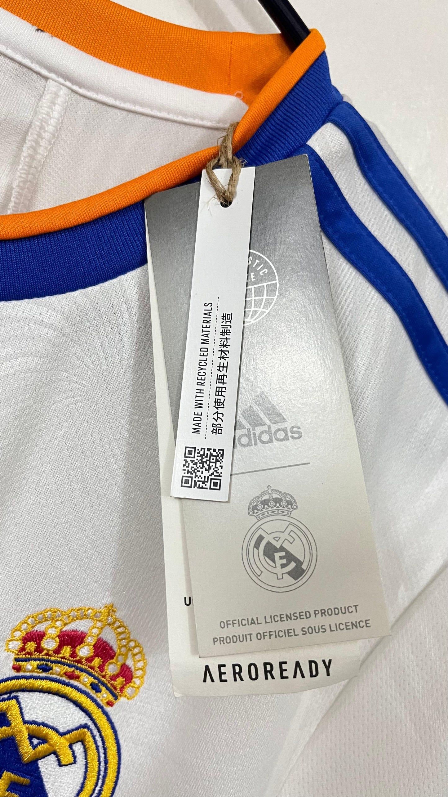 Real Madrid 2022-23 home shirt S size